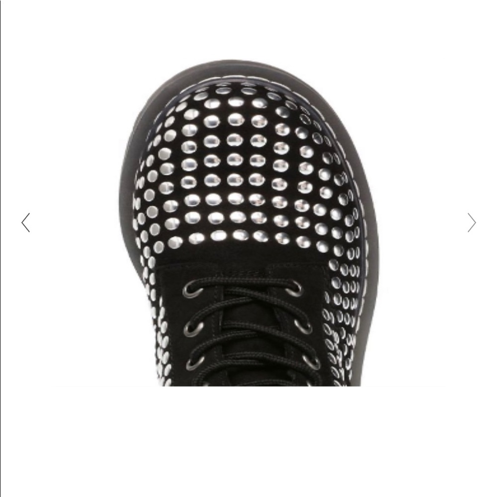 BRAND NEW UNWORN Wild Pair Ryyder Lace-Up Lug Sole Combat Size 6W - Picture 3 of 5